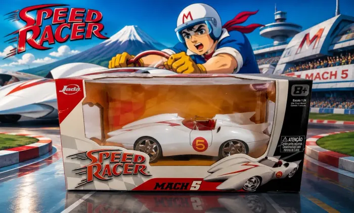 Miniatura Mach5 - Speed Racer - escala 1:24 - Jada Toys