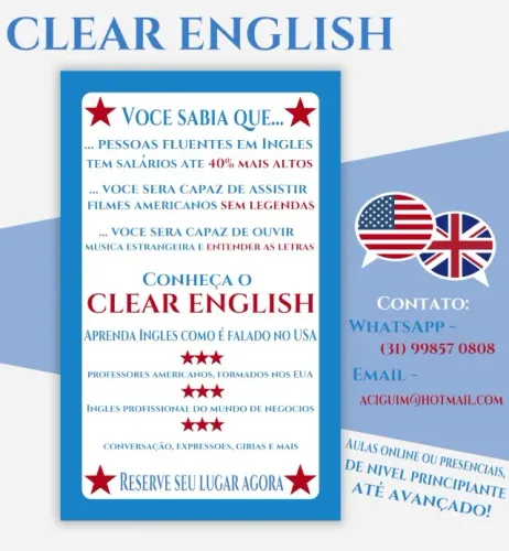 Aulas particulares de ingles