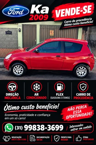 Ford KA 1.0 8v/1.0 8V ST Flex 3P 2009