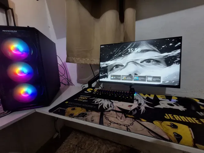 Pc Gamer Ryzen 5, não acompanha monitor