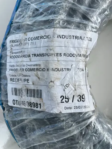 Cabo pp 4x4mm com 25 metros