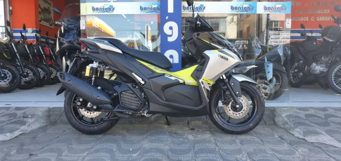 Yamaha Aerox 160 Connected Abs 2026 Prata Garantia Fábrica