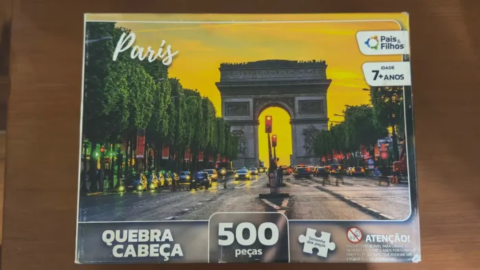 Quebra cabeça 500 peças ?PARIS?