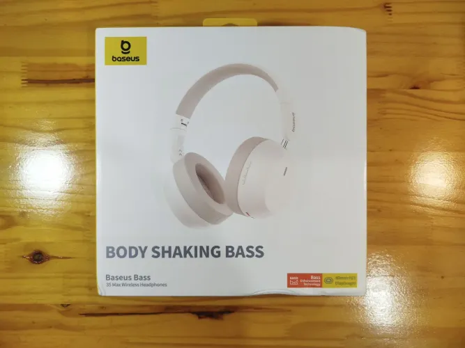 Headphone Baseus Bass 35 Max - Lacrado!