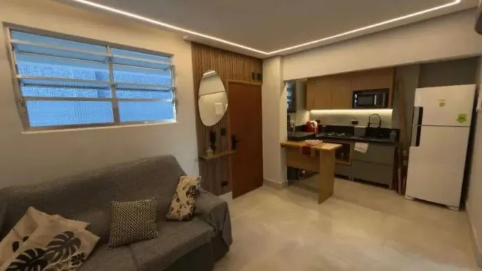 Apartamento reformado e mobiliado 2 dormitórios (pronto para morar)