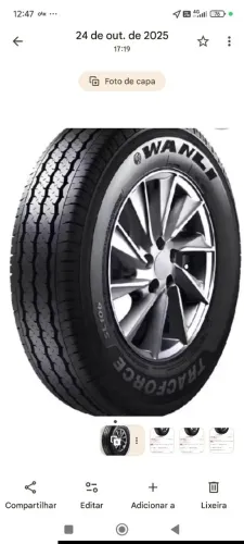 Vende se pneu Wanli 205/70 15c