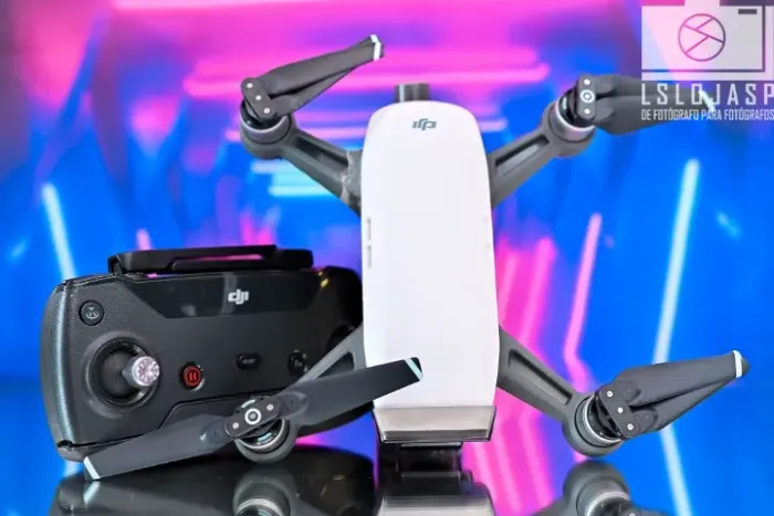 (Detalhe) Drone DJI Spark FHD, Anti-colisão, Modos Inteligentes