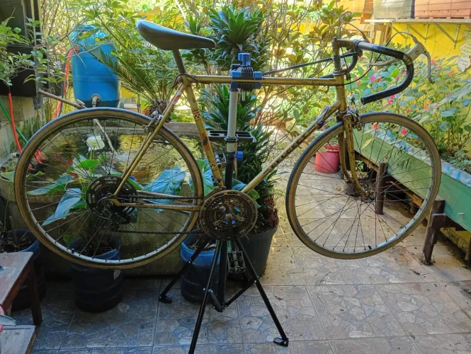 Bicicleta 'peugeot 10' antiga