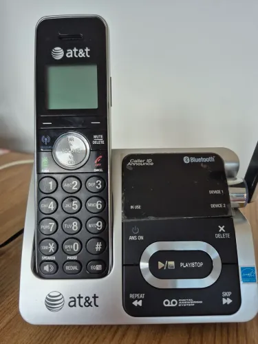 AT&°T Secretária eletrônica Bluetooth 2 Ramais