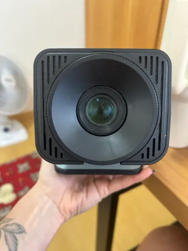 mini projetor portátil hy320 full hd 4k