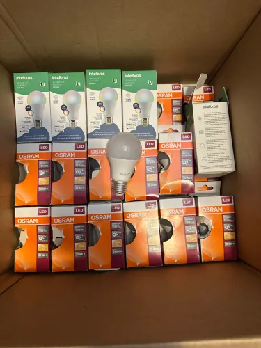 Kit 30 lâmpadas LED Branca
