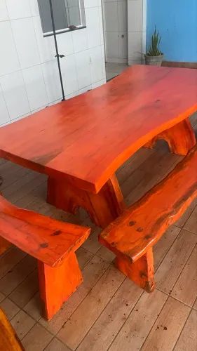 Mesa de 2m de jaqueira