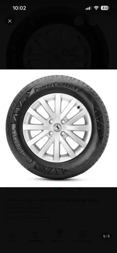 Continental powercontact2 aro 16/205/55, 1.600 reais os 04, nada menos