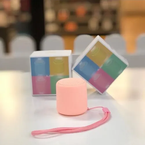 Mini caixa de som portátil bluetooth 