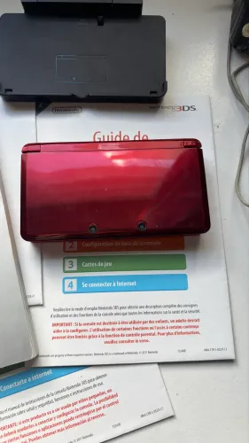 Nitendo 3DS vermelho 2011