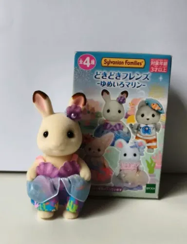 Sylvanian families coelha com temática marinha