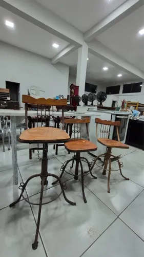 Banquetas altas - rústicas