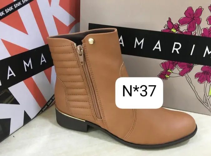 Bota feminina Cano baixo Ramarim
