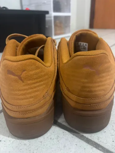 Tênis PUMA Slipstream Suede Marrom - BR 40