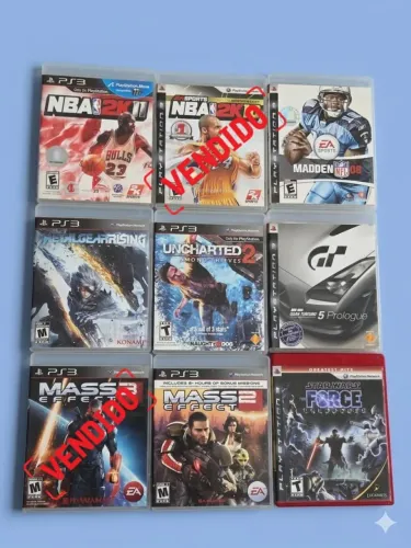 Jogos de Playstation 3 ps3 Originais