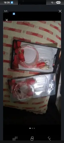 Vendo dois cabos RCA y stetsom 