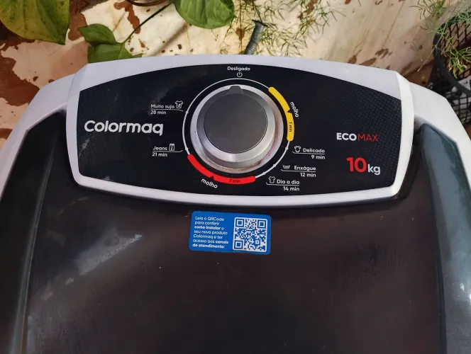 Tanquinho Colormaq EcoMax 10kg (Usado) - Ótimo Estado