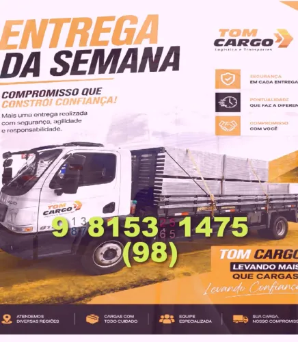 Frete/Transporte de Cargas rápido! Precisando? Chame agora!