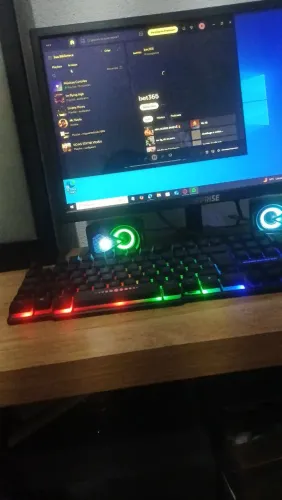 Monitor de 20,6, munitor básico pegando perfeitamente