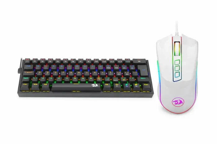 TECLADO REDRAGON FIZZ + MOUSE REDRAGON COBRA