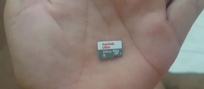 Cartão de memória original SanDisk ultra 256gb