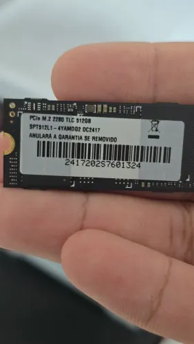 SSD NVME 512Gb Gen3