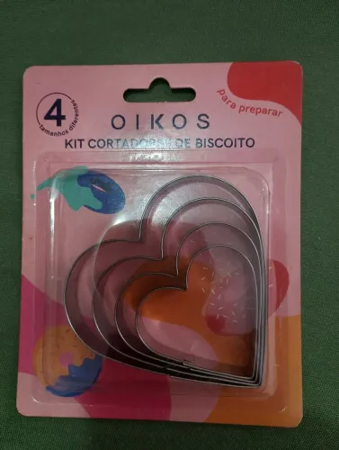 Cortador De Biscoitos Moldes De Biscoito oikos