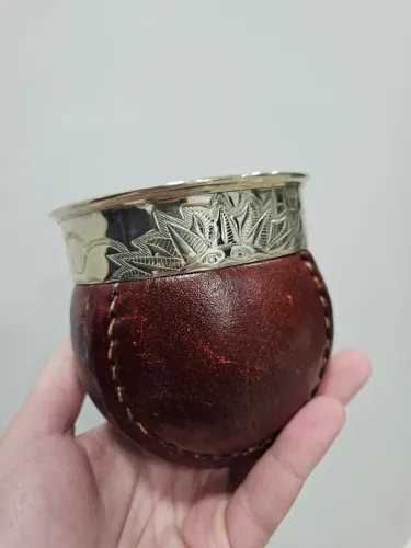 Cuia imperial com alpaca