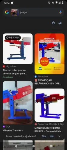 Prensa Térmica de Giro Thermo Roller - Para Brindes e Copos Long Drink