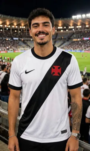 Camisa do Vasco Branco 26/27