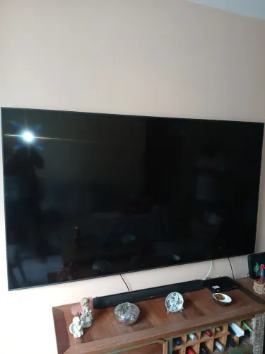 Tv sansung 85 polegadas. BU800 4k UHD.