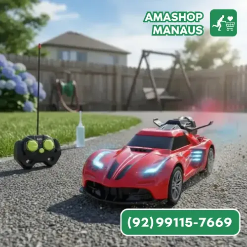 Carrinho Controle Remoto Super Esportivo Luzes E Drift
