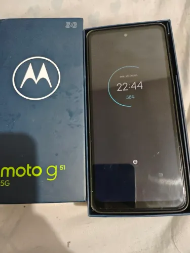 Motorola g51 128gb 4ram excelente estado completo na caixa