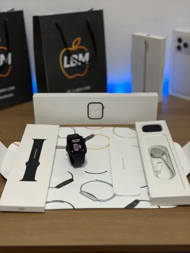 Apple Watch 7 41MM Preto Completo (Venda ou Troca)