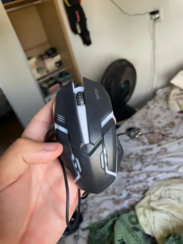Vendo Mouse Gamer Exbom LED RGB 1200dpi MS-62