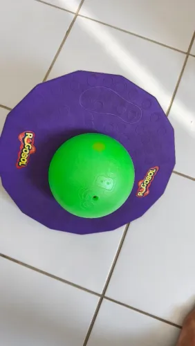 Pogobol Pula-Pula - Roxo e Verde- Estrela