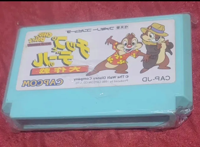 Chip n dale original nes famicom japonês