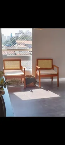 2 Cadeiras com acentos acolchoados e laváveis 500,00 cada