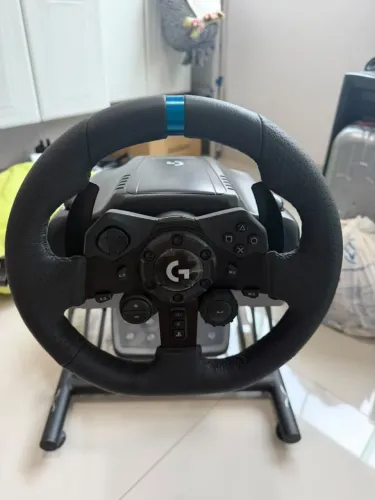 Volante Logitech g923 c/ suporte extreme