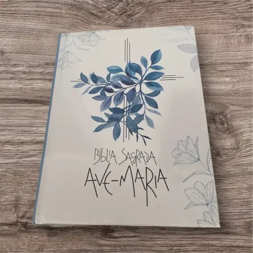 Bíblia Ave-Maria ( Capa Flores)