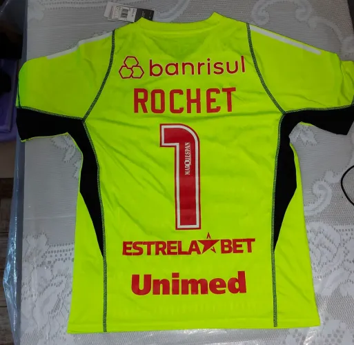 Camisa de Goleiro do Internacional personalizada Rochet