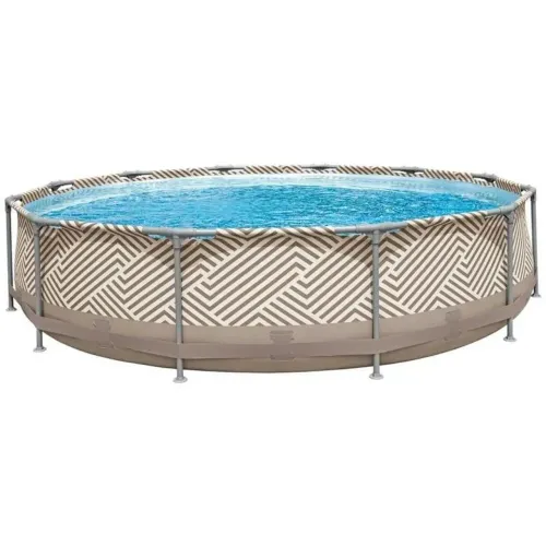 Vende piscina estruturada 7200 lts marca mor redonda pouco uso por $600 brinde bomba