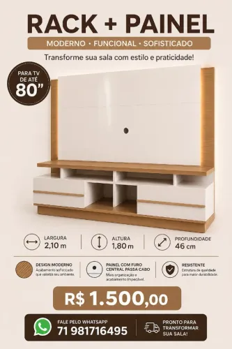 rack + painel