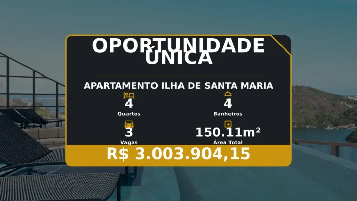 Lazer e Conforto em Apartamento na Ilha de Santa Maria, Vitória