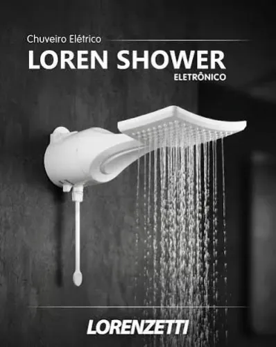 Ducha Loren Shower eletrônica 220v 6800w Lorenzetti
